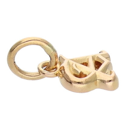 Chrome Hearts 22K Yellow Gold Stack A Initial Size ONE SIZE