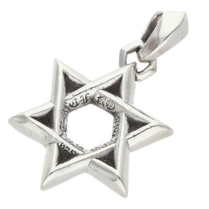 Chrome Hearts Star of David Pendant Silver 925 Size ONE SIZE