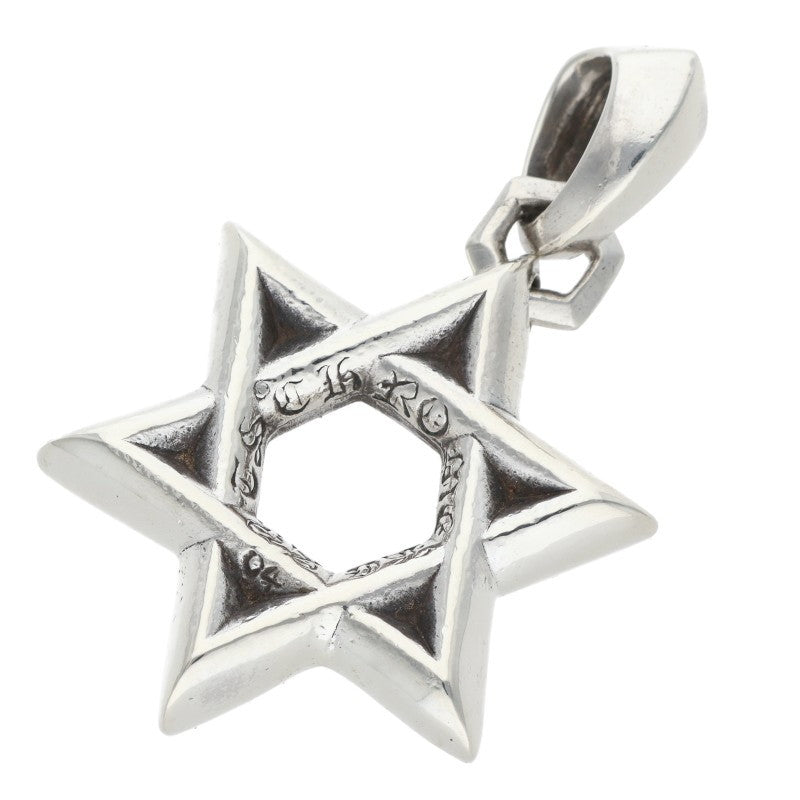 Chrome Hearts Star of David Pendant Silver 925 Size ONE SIZE