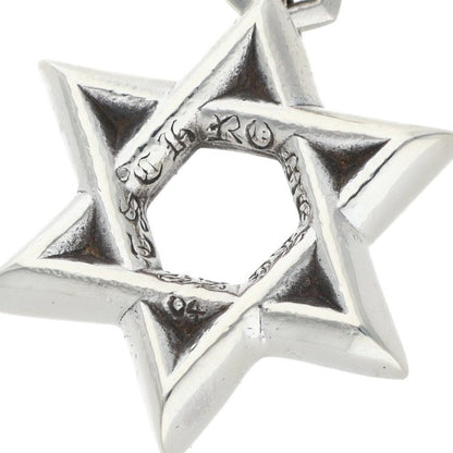 Chrome Hearts Star of David Pendant Silver 925 Size ONE SIZE