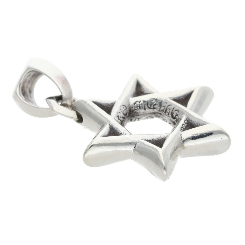 Chrome Hearts Star of David Pendant Silver 925 Size ONE SIZE