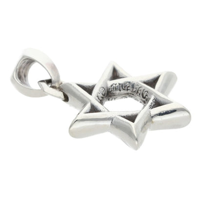 Chrome Hearts Star of David Pendant Silver 925 Size ONE SIZE
