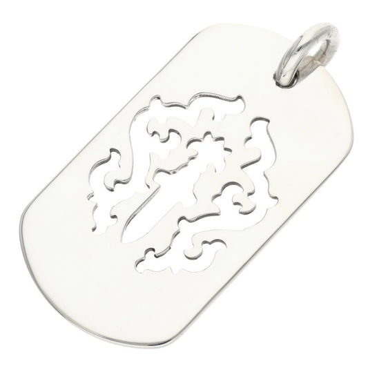 Chrome Hearts Dagger Dog Tag Pendant Silver Size ONE SIZE