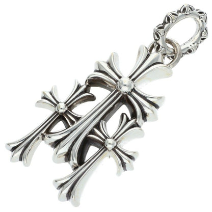 Chrome Hearts 3 CH CRS Large Pendant Silver Size ONE SIZE