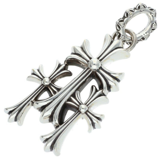 Chrome Hearts 3 CH CRS Large Pendant Silver Size ONE SIZE