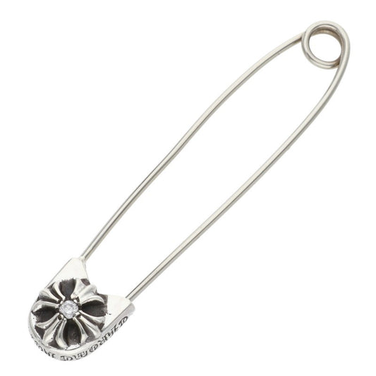 Chrome Hearts Large Safety Pin 1 Diamond Size ONE SIZE Multi