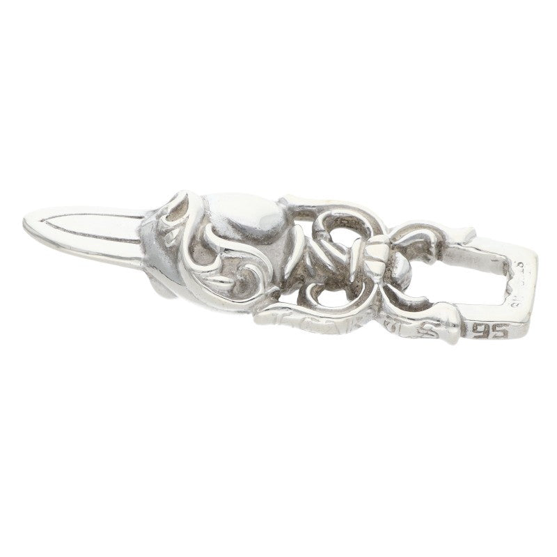 Chrome Hearts Dagger Heart Pendant Sterling Size ONE SIZE