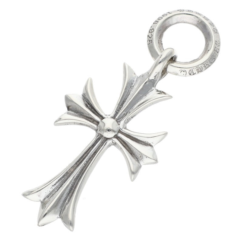 Chrome Hearts 925 Tiny CH Cross Charm Silver Size ONE SIZE