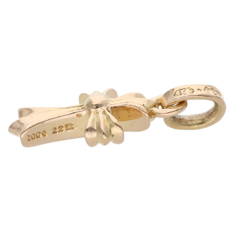 Chrome Hearts 22K Babyfat Cross Charm Yellow Size ONE SIZE
