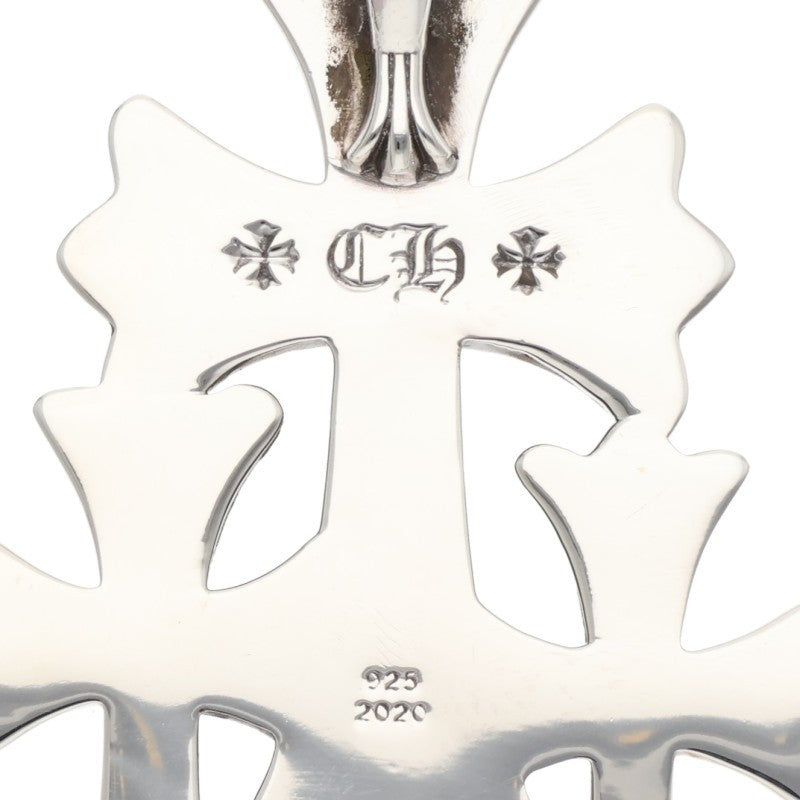 Chrome Hearts 925 Triple CH Cross Large Charm Size ONE SIZE