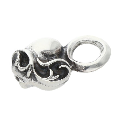 Chrome Hearts #B Stack Heart Charm Silver Size ONE SIZE
