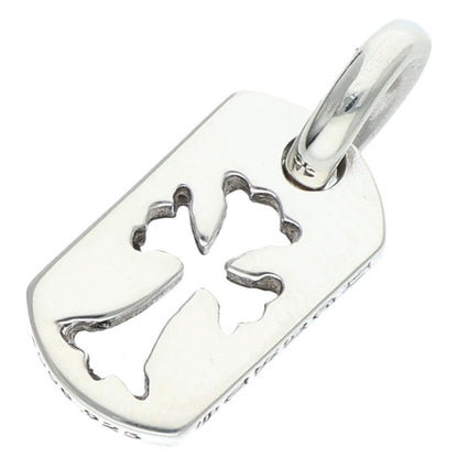 Chrome Hearts 925 Tiny Cutout Cross Dog Tag Size ONE SIZE