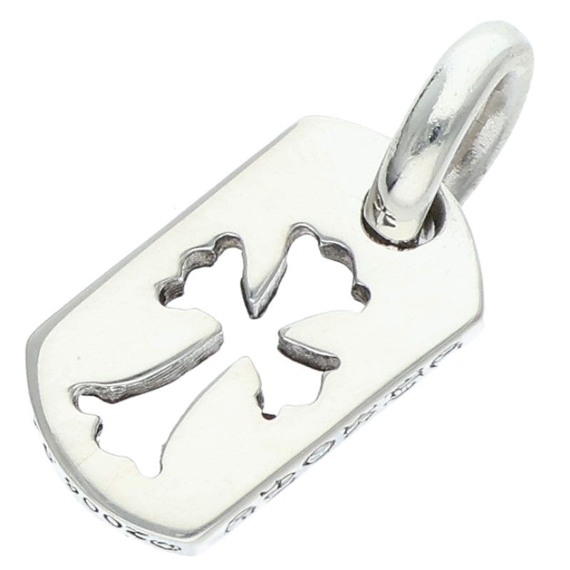 Chrome Hearts 925 Tiny Cutout Cross Dog Tag Size ONE SIZE