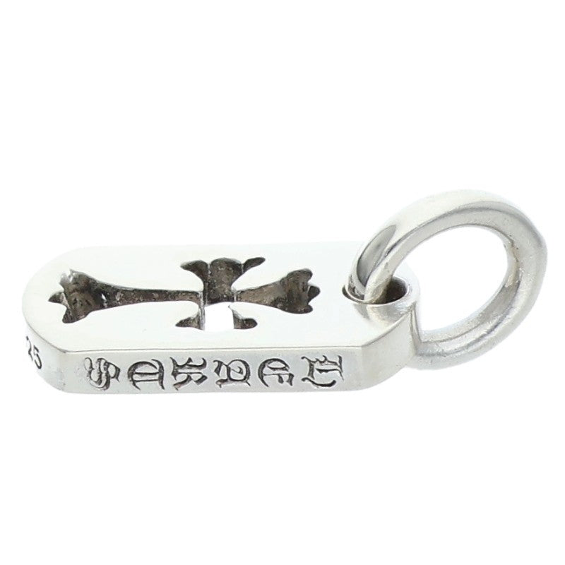 Chrome Hearts 925 Tiny Cutout Cross Dog Tag Size ONE SIZE