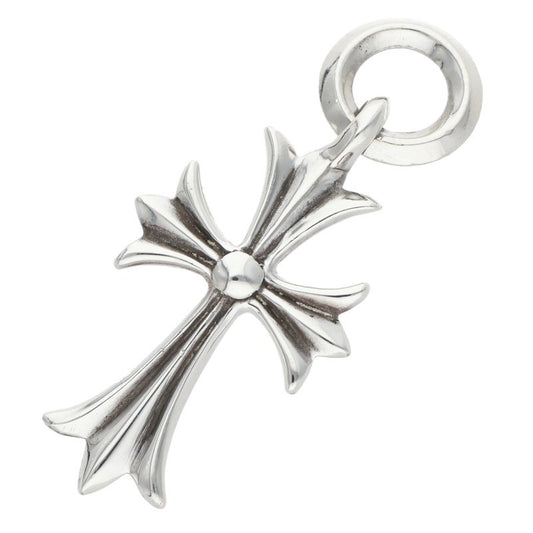 Chrome Hearts 925 Tiny CH Cross Charm Silver Size ONE SIZE