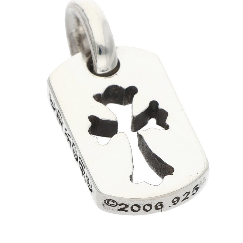 Chrome Hearts Tiny Cut Out Cross Dog Tag Size ONE SIZE