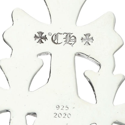 Chrome Hearts Triple CH Cross Small Silver Size ONE SIZE