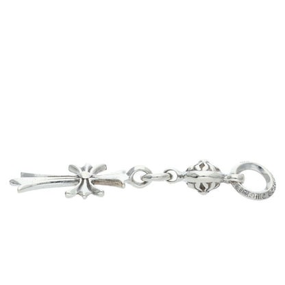 Chrome Hearts 1 Ball Tiny CH Cross Silver Size ONE SIZE
