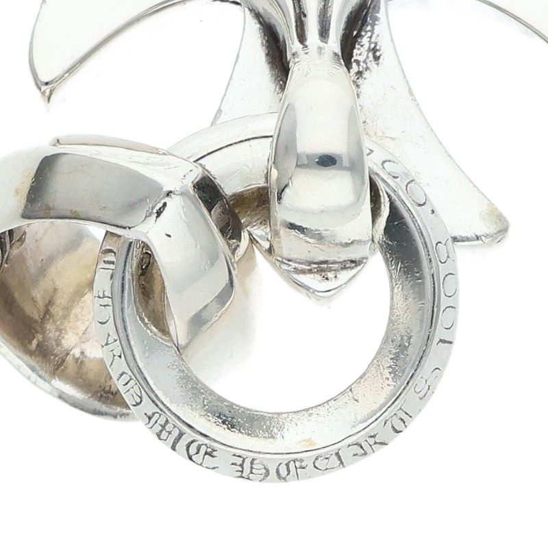 Chrome Hearts 925 Silver Small CH Cross W/ Size ONE SIZE