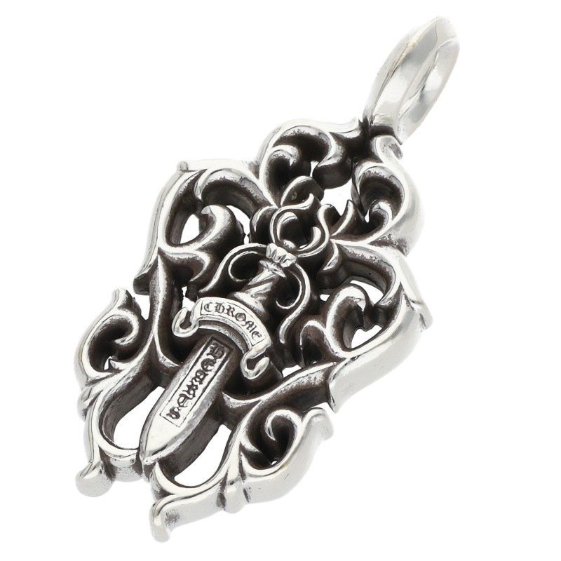 Chrome Hearts 925 Silver Vine Dagger Pendant Size ONE SIZE