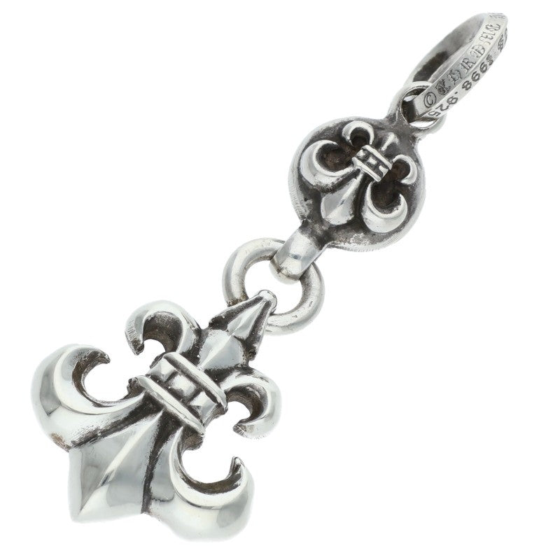 Chrome Hearts 925 Silver 1 Ball BS Fleur Charm Size ONE SIZE