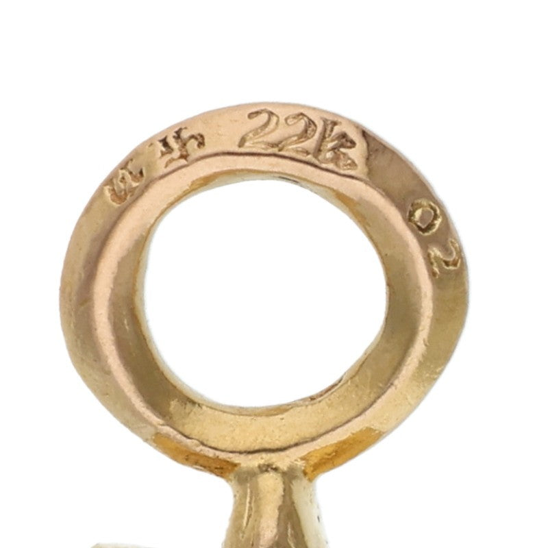 Chrome Hearts 22K Yellow Gold Stack Star Charm Size ONE SIZE