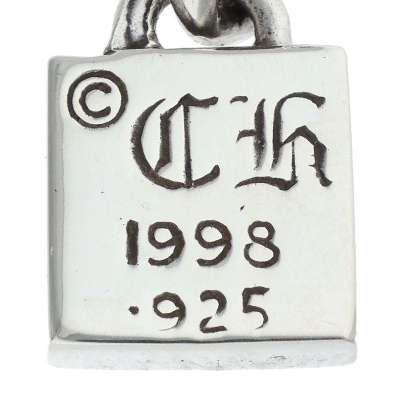 Chrome Hearts 925 Silver Framed CH Plus Charm Size ONE SIZE