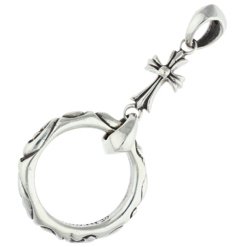 Chrome Hearts 925 Silver Eyewear Loop Scroll Size ONE SIZE