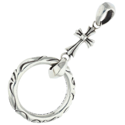 Chrome Hearts 925 Silver Eyewear Loop Scroll Size ONE SIZE