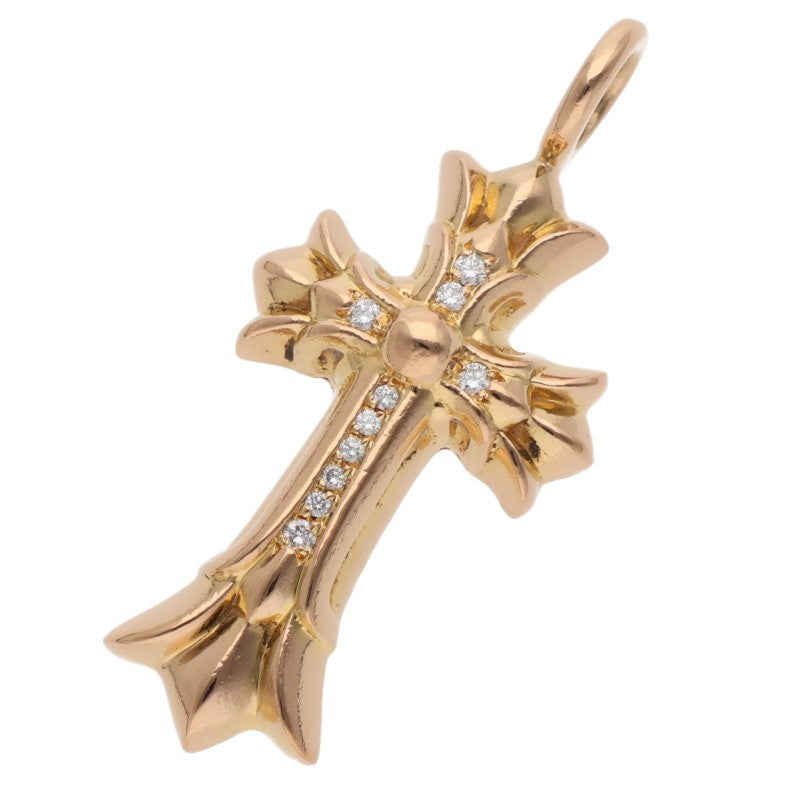 Chrome Hearts 22K Double CH Cross Pave Diamond Size ONE SIZE