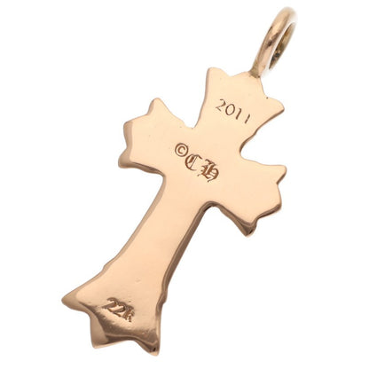 Chrome Hearts 22K Double CH Cross Pave Diamond Size ONE SIZE