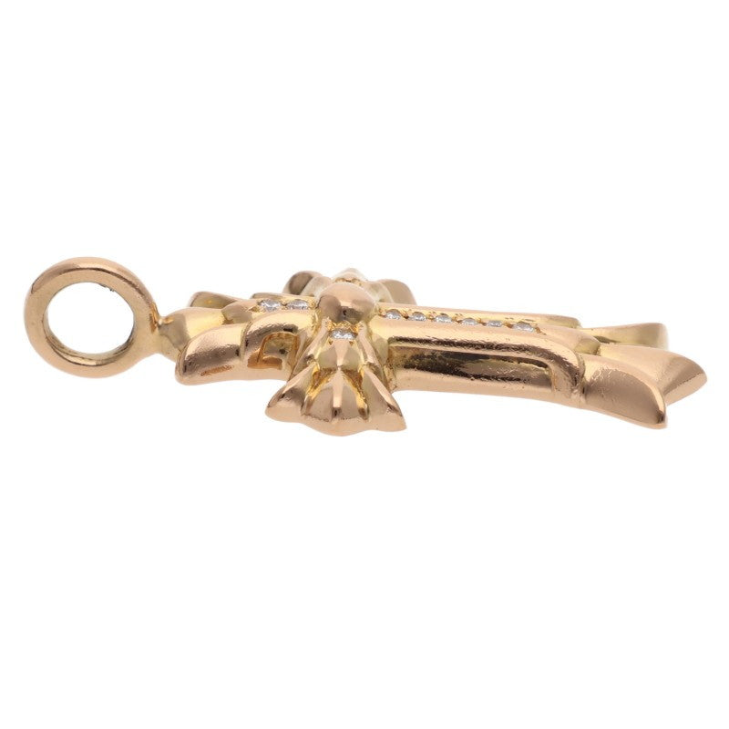 Chrome Hearts 22K Double CH Cross Pave Diamond Size ONE SIZE
