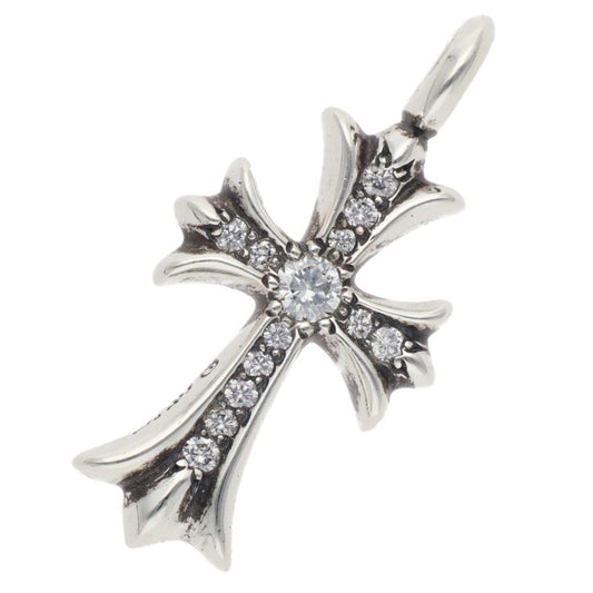 Chrome Hearts 925 Tiny Fat Cross Pave Diamond Size ONE SIZE