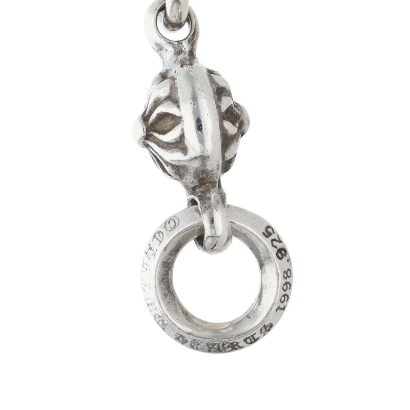 Chrome Hearts 925 Silver 1 Ball Tiny CH Cross Size ONE SIZE