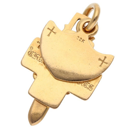 Chrome Hearts 22K Three Trinkets Pave Diamond Size ONE SIZE