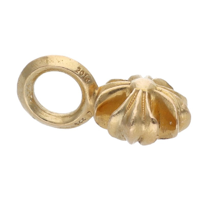 Chrome Hearts 22K Yellow Gold CH Plus Stack Size ONE SIZE