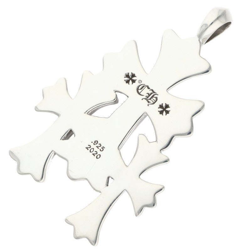 Chrome Hearts Triple CH Cross Small Pendant Size ONE SIZE