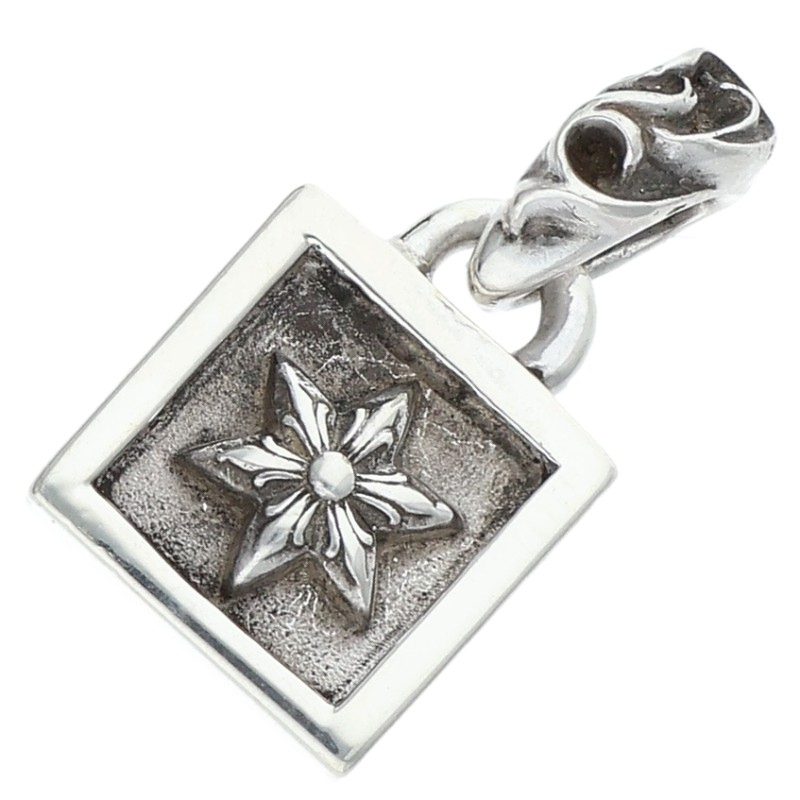 Chrome Hearts Framed Star Pendant 925 Silver Size ONE SIZE