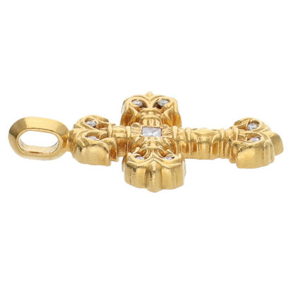 Chrome Hearts 22K Tiny Filigree Pave Diamond Size ONE SIZE