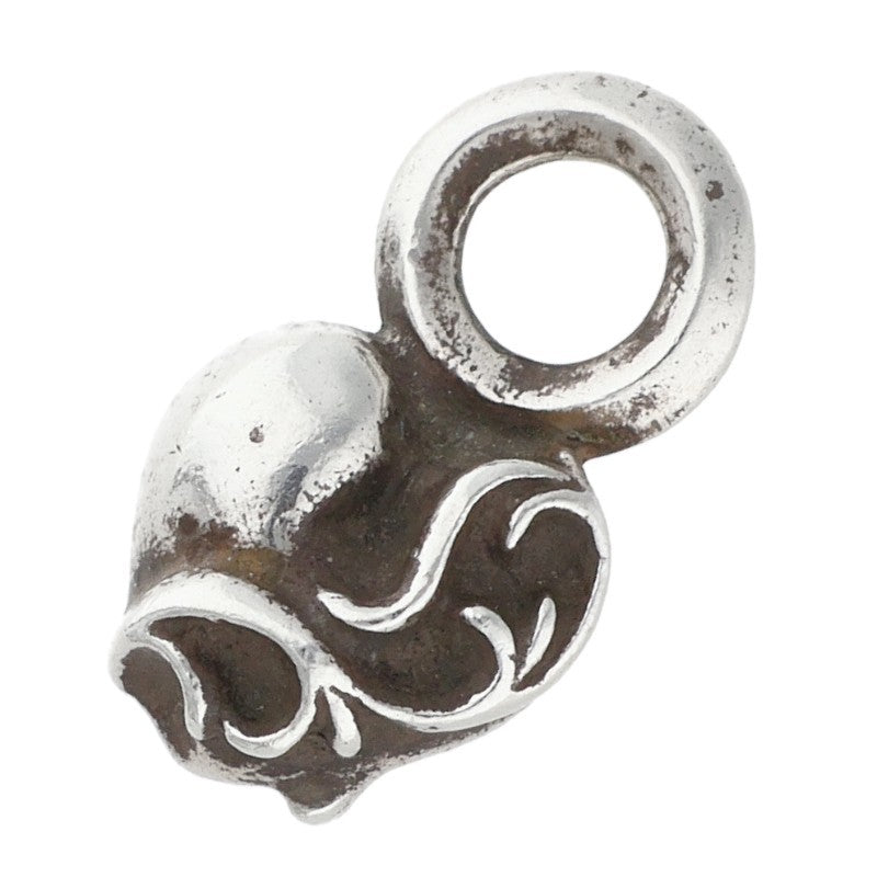 Chrome Hearts #B Stack Heart Charm 925 Silver Size ONE SIZE