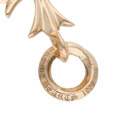 Chrome Hearts 22K Tiny CH Cross Charm Yellow Size ONE SIZE