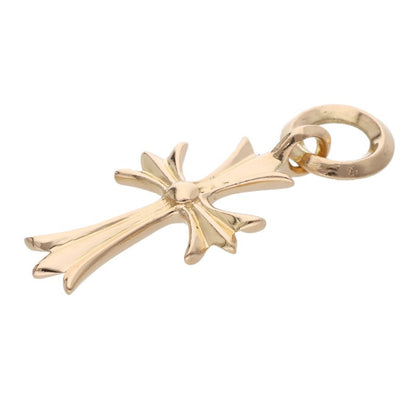Chrome Hearts 22K Tiny CH Cross Charm Yellow Size ONE SIZE