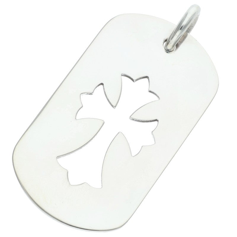 Chrome Hearts Large Cutout Cross Dog Tag 925 Size ONE SIZE