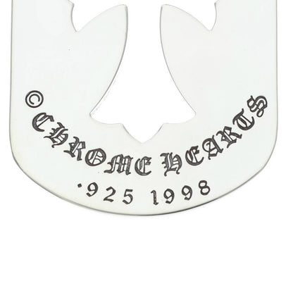 Chrome Hearts Large Cutout Cross Dog Tag 925 Size ONE SIZE