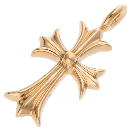 Chrome Hearts 22K Tiny Fat Cross Pave Sapphire Size Multi