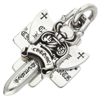 Chrome Hearts Three Trinkets Pendant 925 Size ONE SIZE