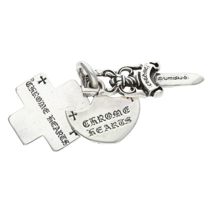 Chrome Hearts Three Trinkets Pendant 925 Size ONE SIZE