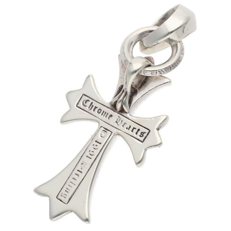 Chrome Hearts Small CH Cross W Bale Pendant Size ONE Silver