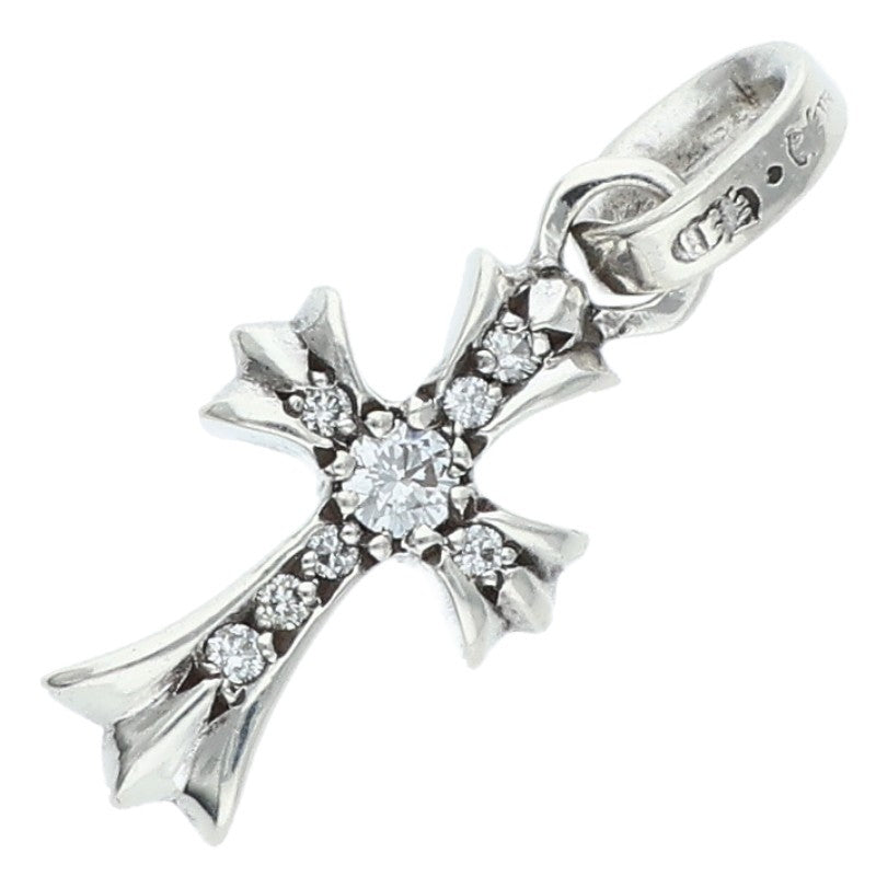 Chrome Hearts 925 Pave Diamond Babyfat Charm Size ONE SIZE
