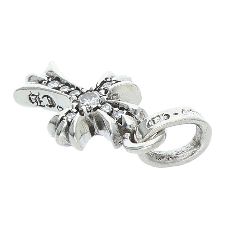 Chrome Hearts 925 Pave Diamond Babyfat Charm Size ONE SIZE